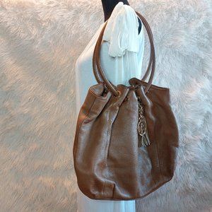 Michael Kors Astor Ring Tan Leather Tote